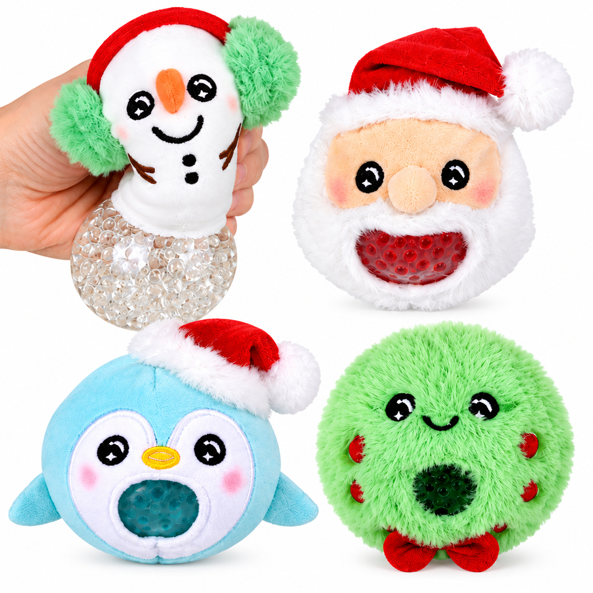 Christmas Squeezy Bead Plush