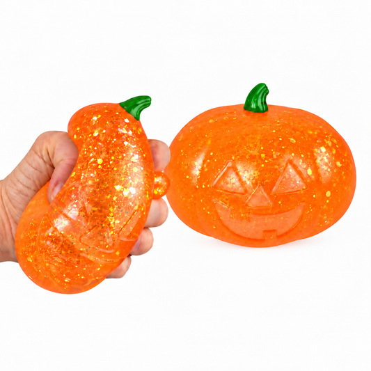 Jumbo Jack O Lantern Squeezy Sugar Ball