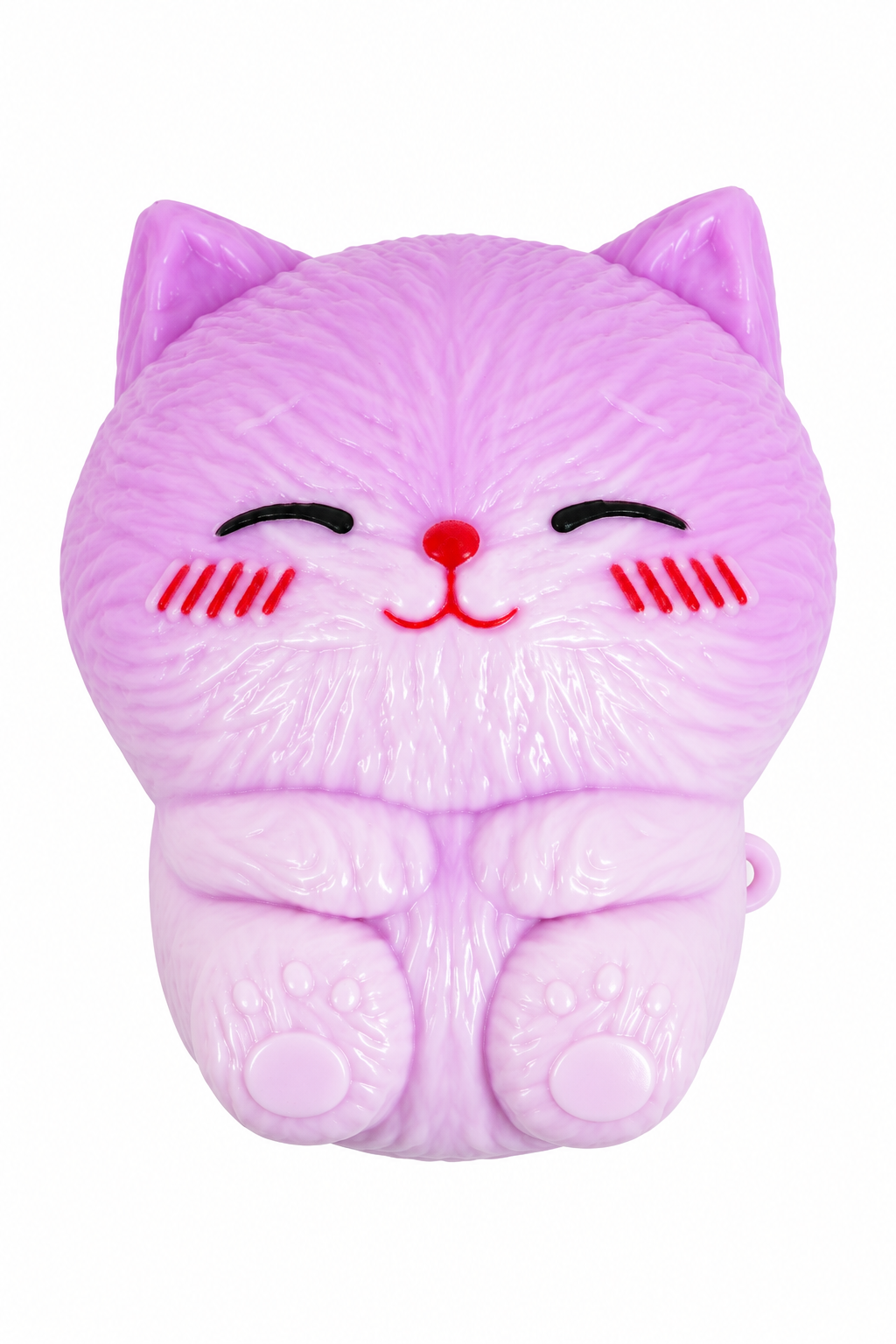 Purple Jumbo Lucky Cat Squishy