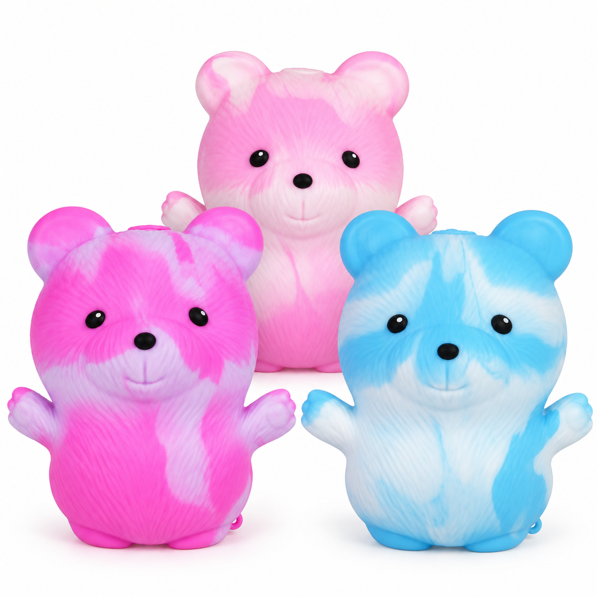 Jumbo Squishy Marbled Bear