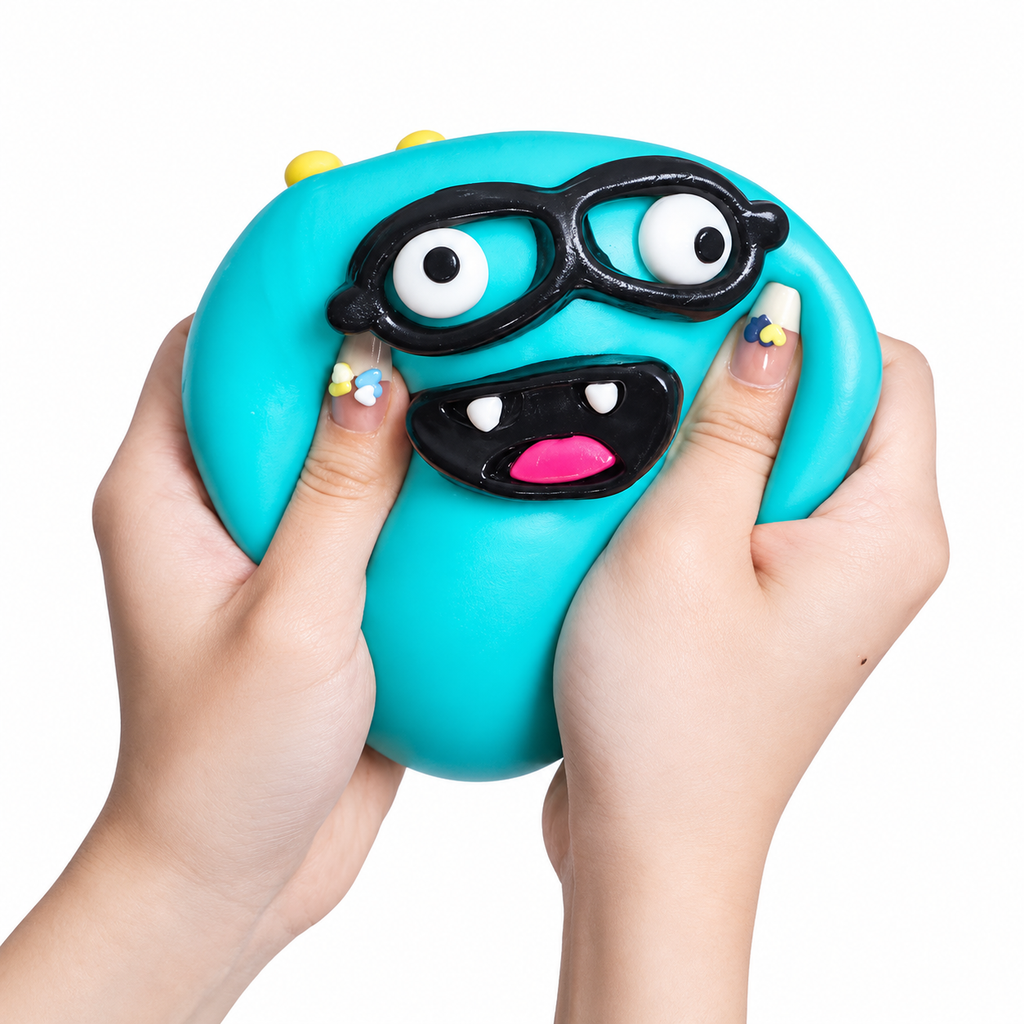 Stress Ball Squishies Peelable Faces Squishy Fidget Toy
