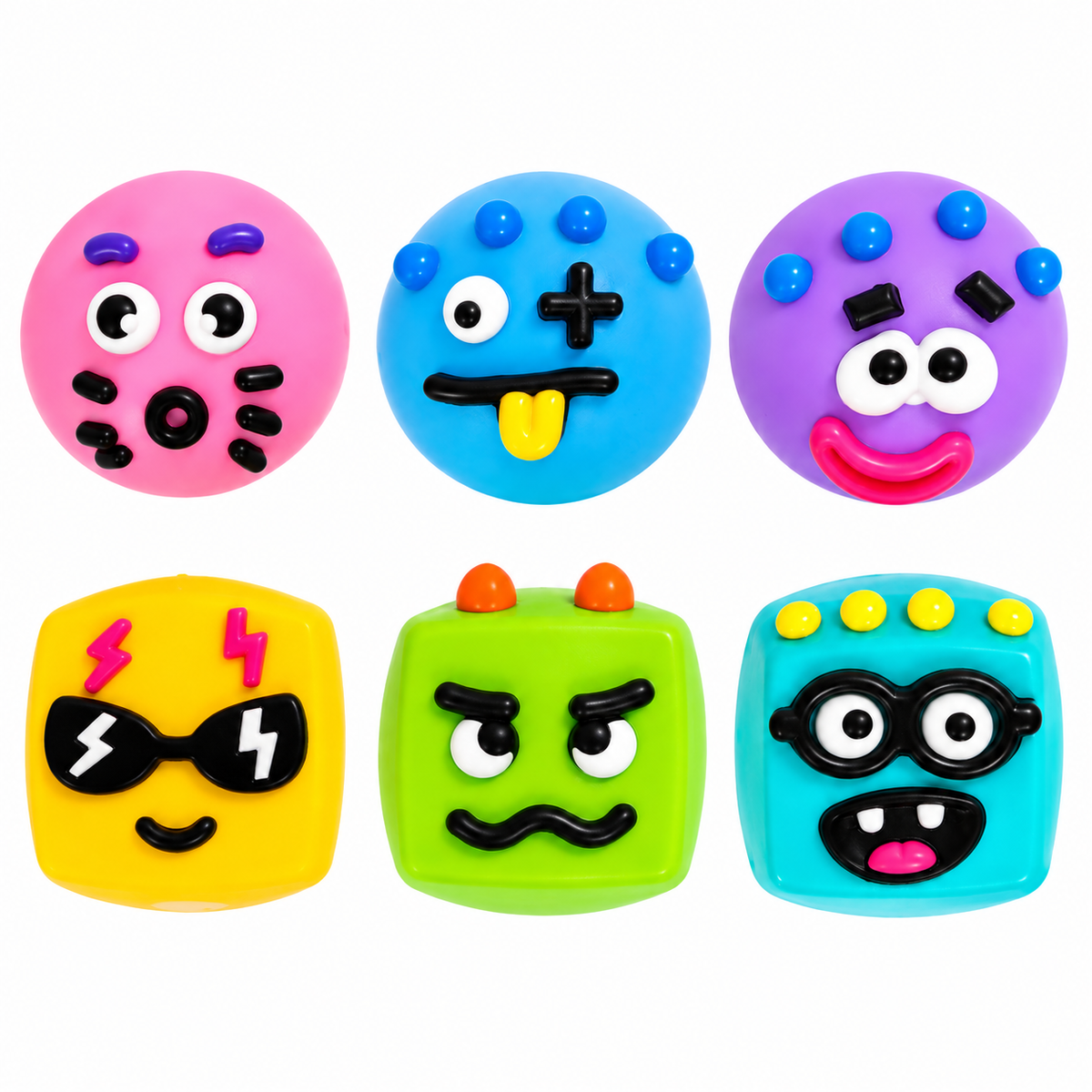 Stress Ball Squishies Peelable Faces Squishy Fidget Toy