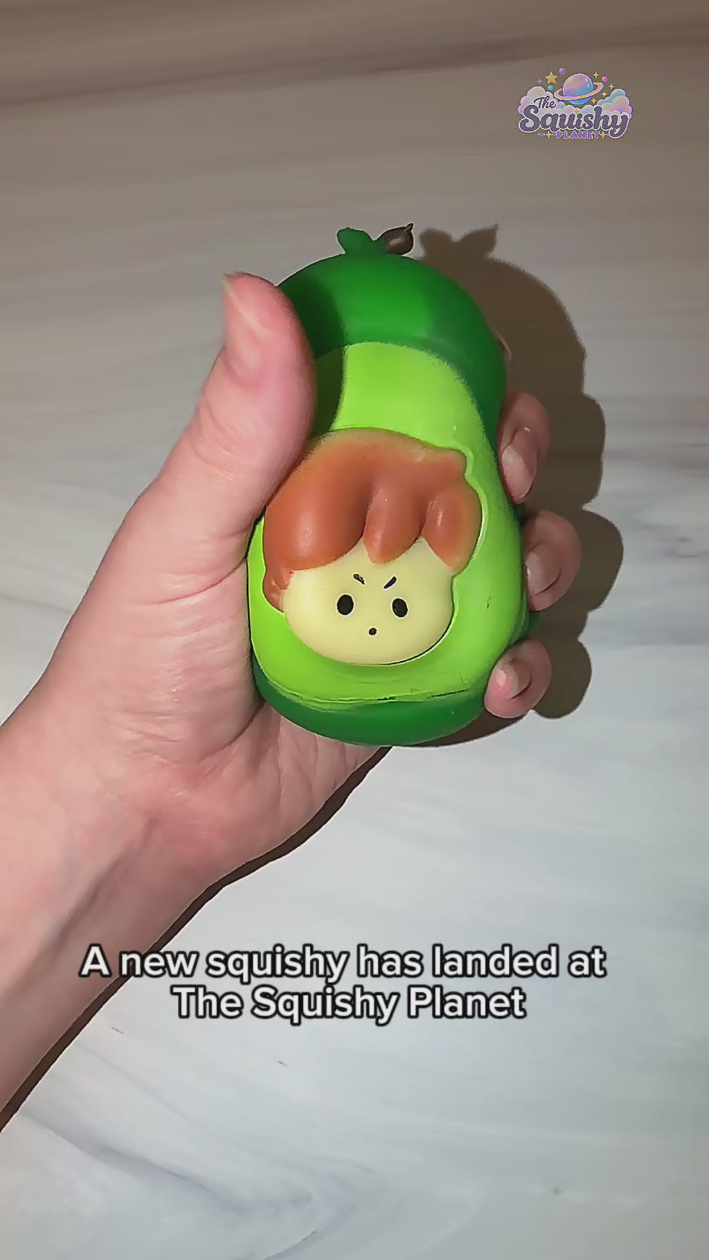 Kawaii Avocado Squishy