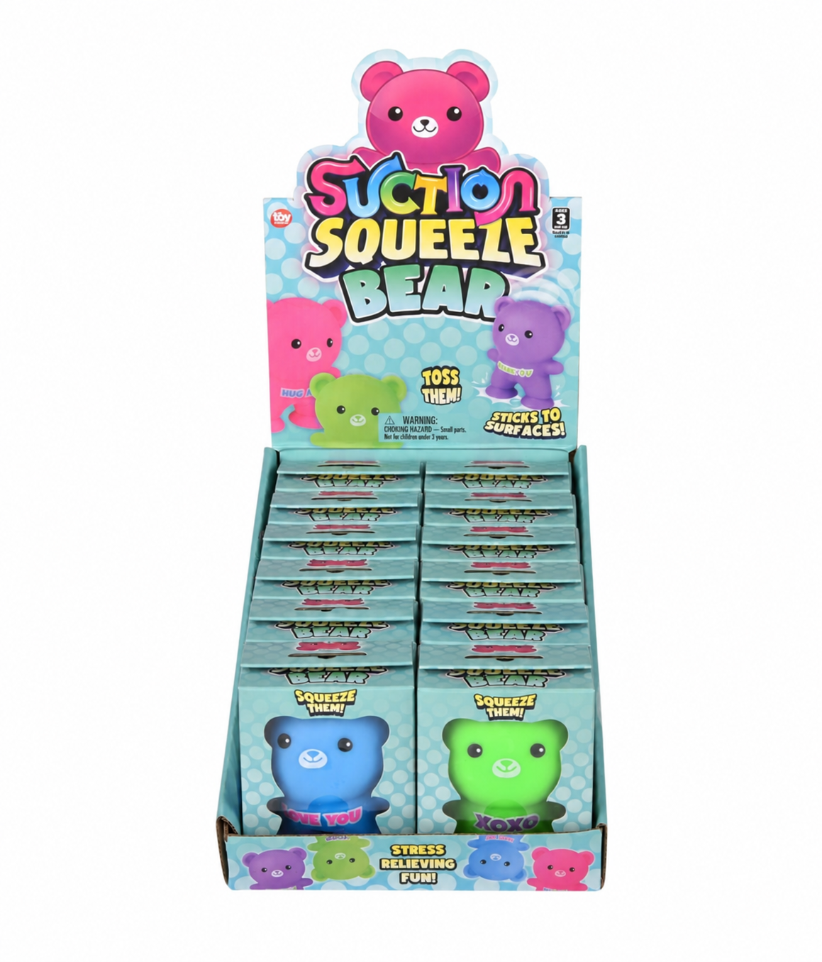 Squeezy Suction Bear