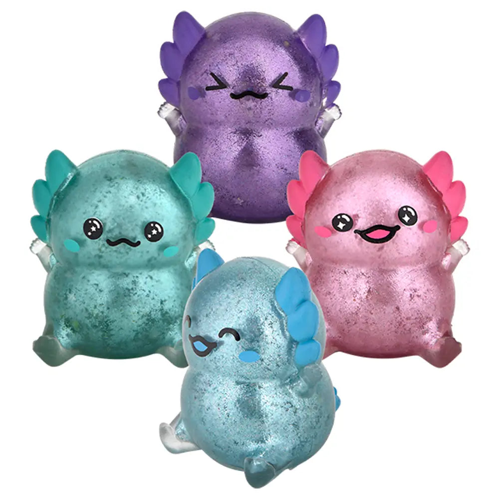 Sticky Squish Axolotl Squishy Toy