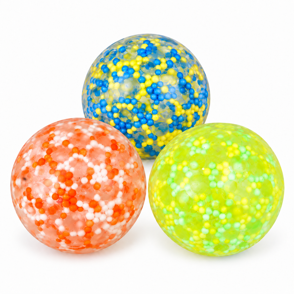 Squish Sticky Beaded Orbs 3-Pack