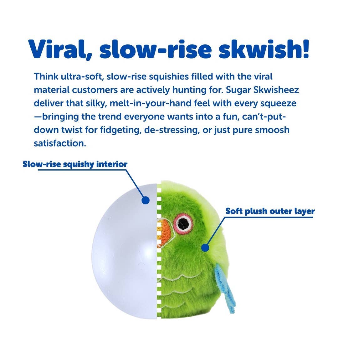 Sugar Skwisheez Night Shades Squishy Toy
